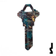 SC1, 1145  Realtree Camo Key Residential-Commercial Key Ilco