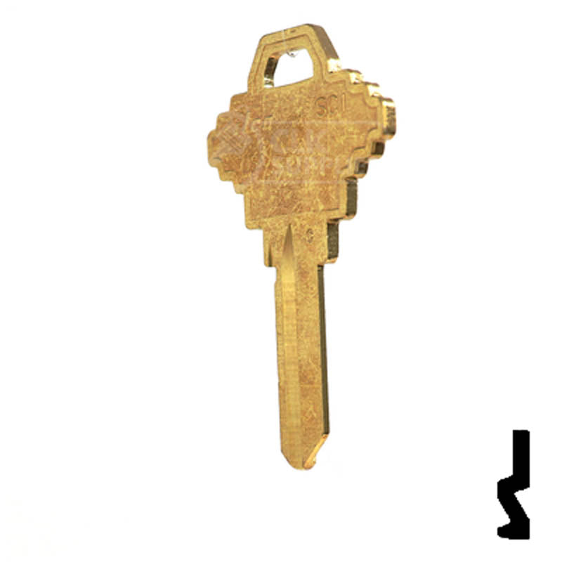 SC1 Big Head ( Twice The Size Of A Standard Head ) Residential-Commercial Key Ilco
