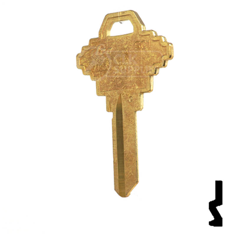 SC1 Big Head ( Twice The Size Of A Standard Head ) Residential-Commercial Key Ilco