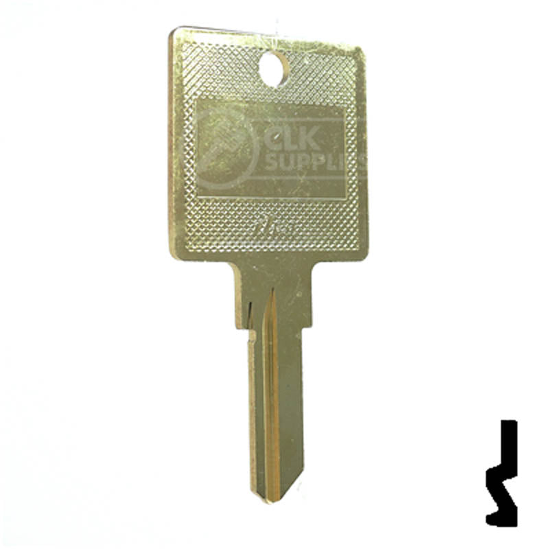 SC1 Schlage Hotel Head Key Residential-Commercial Key Ilco