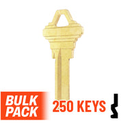 SC1 Schlage Key Bulk Pack - 250 by Ilco Residential-Commercial Key Ilco