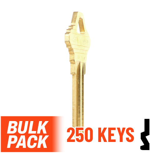 SC1 Schlage Key Bulk Pack - 250 by Ilco Residential-Commercial Key Ilco