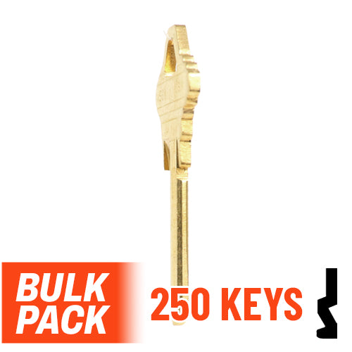 SC1 Schlage Key Bulk Pack - 250 by Ilco Residential-Commercial Key Ilco
