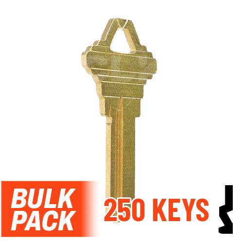 SC1 Schlage Key Bulk Pack - 250 by Ilco Residential-Commercial Key Ilco
