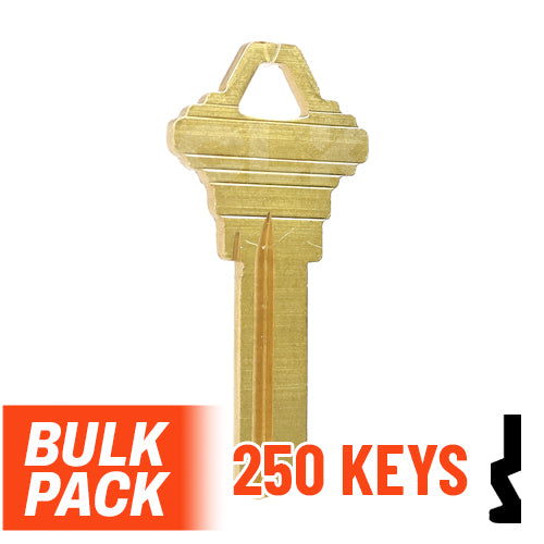 SC1 Schlage Key Bulk Pack - 250 by Ilco Residential-Commercial Key Ilco