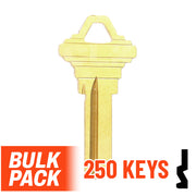 SC1 Schlage Key Bulk Pack - 250 by Ilco Residential-Commercial Key Ilco