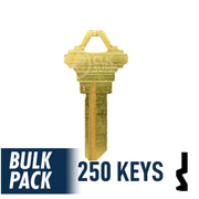 SC1 Schlage Key Bulk Pack -250 by Ilco Residential-Commercial Key Ilco