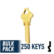 SC1 Schlage Key Bulk Pack -250 by Ilco Residential-Commercial Key Ilco
