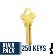 SC1 Schlage Key Bulk Pack -250 by Ilco Residential-Commercial Key Ilco