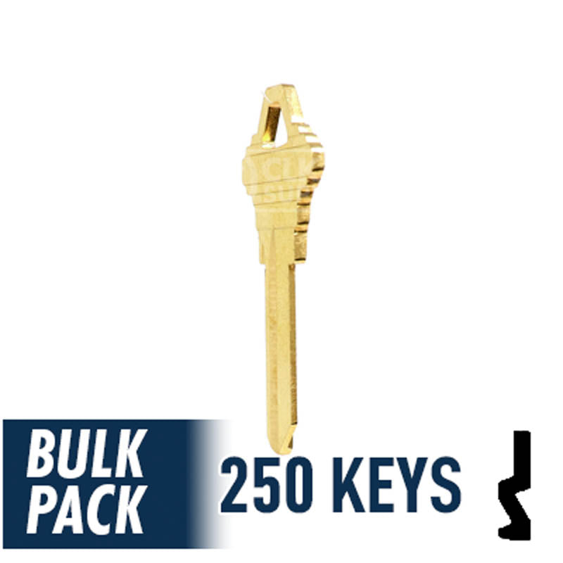 SC1 Schlage Key Bulk Pack -250 by Ilco Residential-Commercial Key Ilco