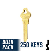 SC1 Schlage Key Bulk Pack -250 by Ilco Residential-Commercial Key Ilco
