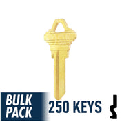 SC1 Schlage Key Bulk Pack -250 by Ilco Residential-Commercial Key Ilco
