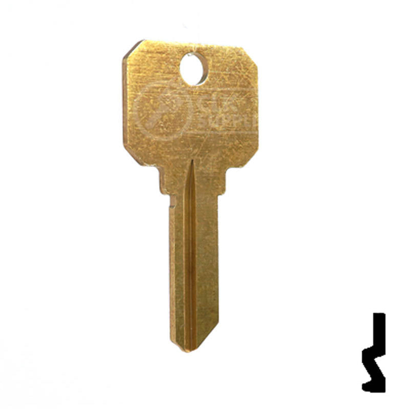 Residential Key Blanks | Uncut Neuter Bow Key Blank | Schlage | SC1 by ...