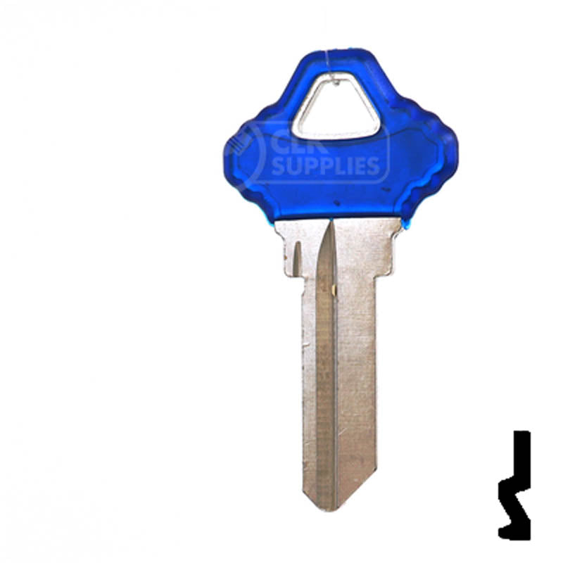 SC1 Schlage Transparent Color Head Assortment 5Pcs Residential-Commercial Key Ilco