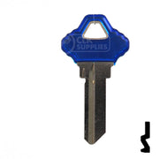 SC1 Schlage Transparent Color Head Assortment 5Pcs Residential-Commercial Key Ilco