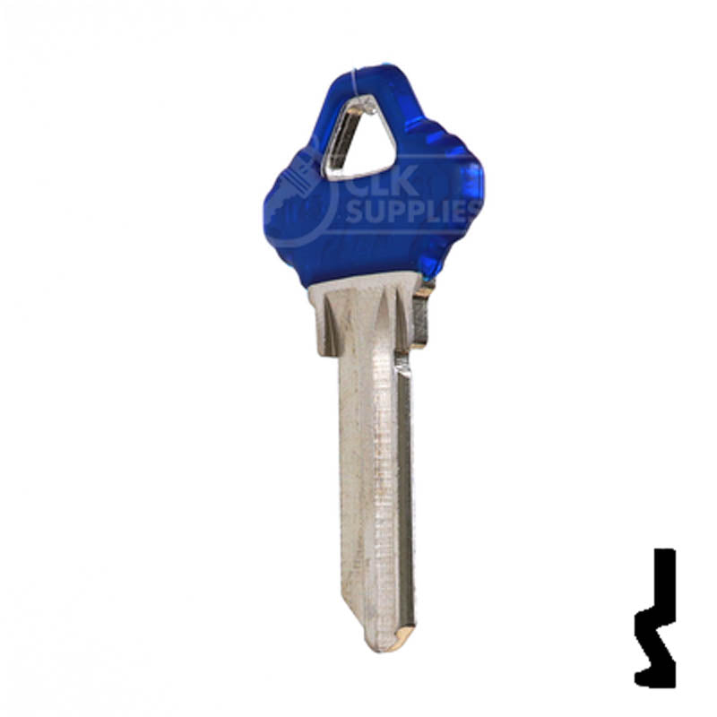 SC1 Schlage Transparent Color Head Assortment 5Pcs Residential-Commercial Key Ilco