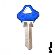 SC1 Schlage Transparent Color Head Assortment 5Pcs Residential-Commercial Key Ilco