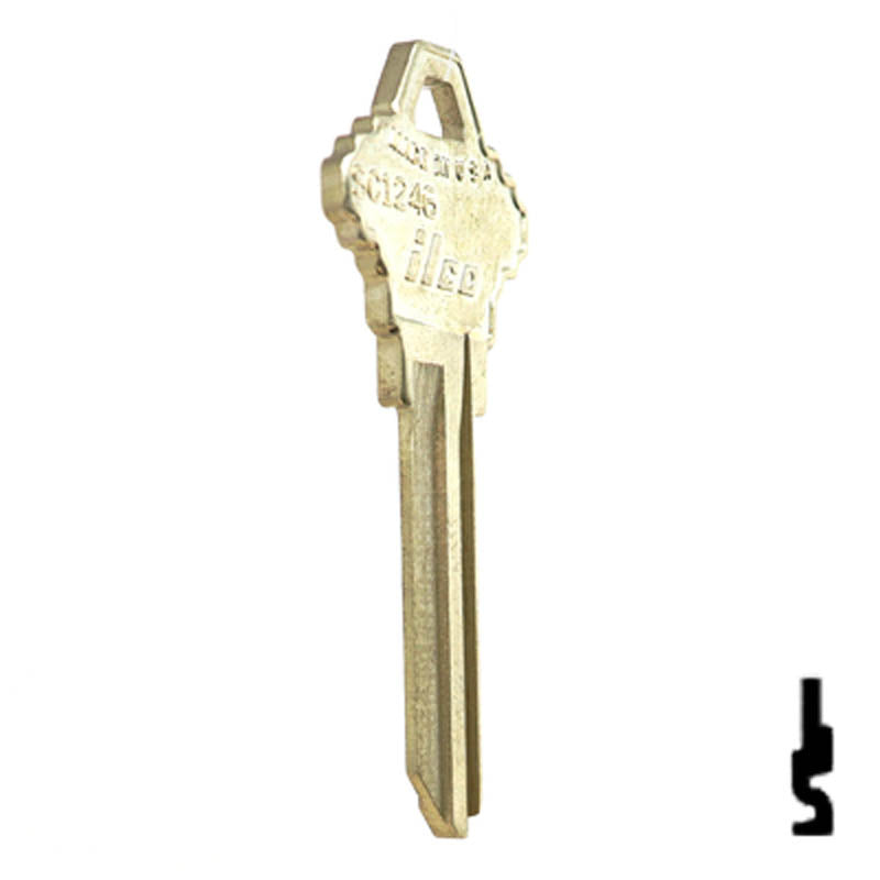 SC1246 Schlage Key Residential-Commercial Key Ilco