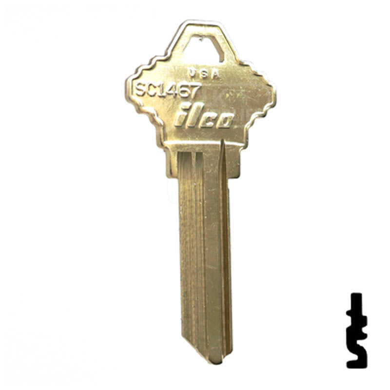 SC1467 Schlage Key Residential-Commercial Key Ilco