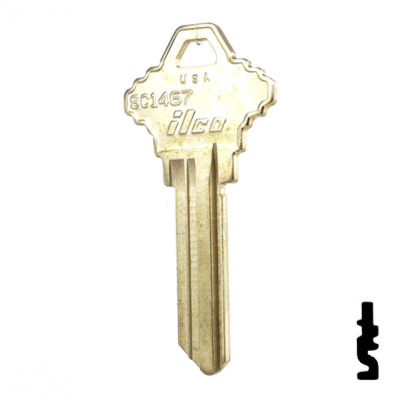 SC1467 Schlage Key Residential-Commercial Key Ilco