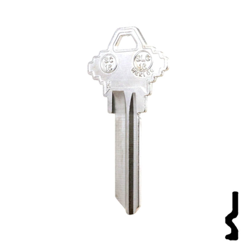 SC15, A1145H Schlage Key Residential-Commercial Key JMA USA