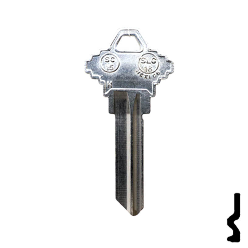 SC15, A1145H Schlage Key Residential-Commercial Key JMA USA