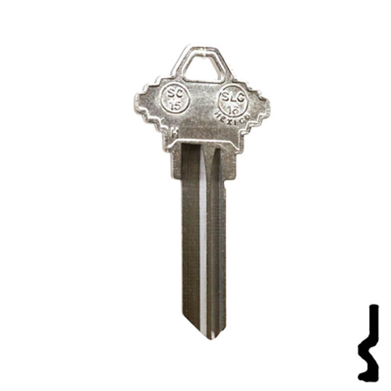 SC15, A1145H Schlage Key Residential-Commercial Key JMA USA