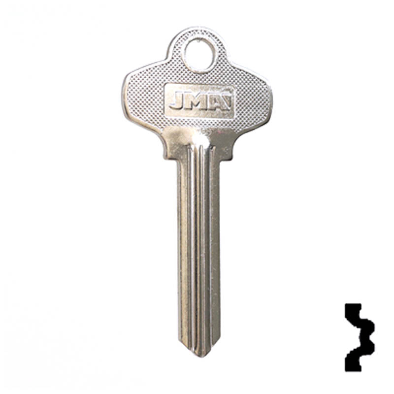 SC22, 1307W Schlage Key Residential-Commercial Key JMA USA