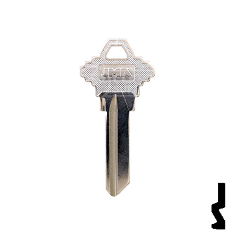 SC4, 1145A Schlage Key (Nickel Plated) Residential-Commercial Key JMA USA