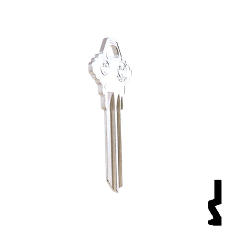 SC4, 1145A Schlage Key (Nickel Plated) Residential-Commercial Key JMA USA