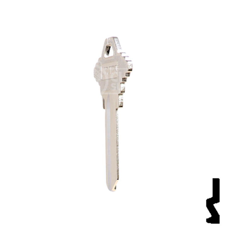 SC4, 1145A Schlage Key (Nickel Plated) Residential-Commercial Key JMA USA