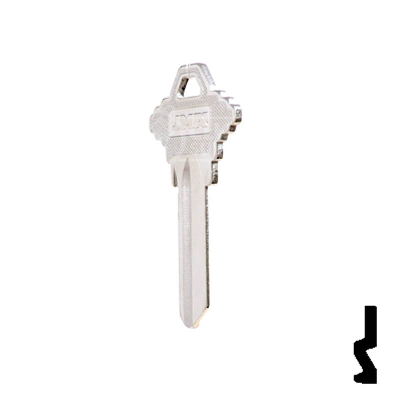 SC4, 1145A Schlage Key (Nickel Plated) Residential-Commercial Key JMA USA