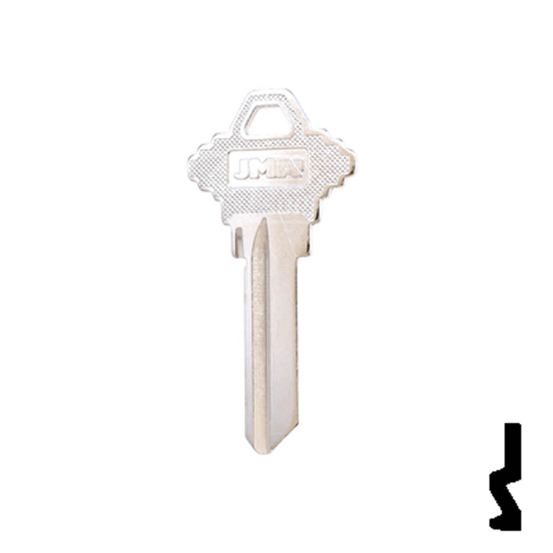 SC4, 1145A Schlage Key (Nickel Plated) Residential-Commercial Key JMA USA