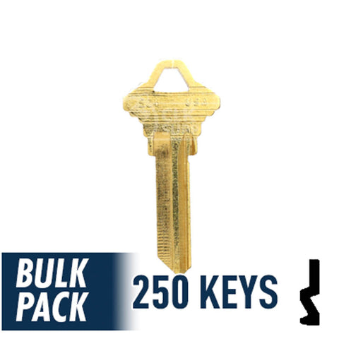 SC4 Schlage Key Bulk Pack -250 by Ilco Residential-Commercial Key Ilco