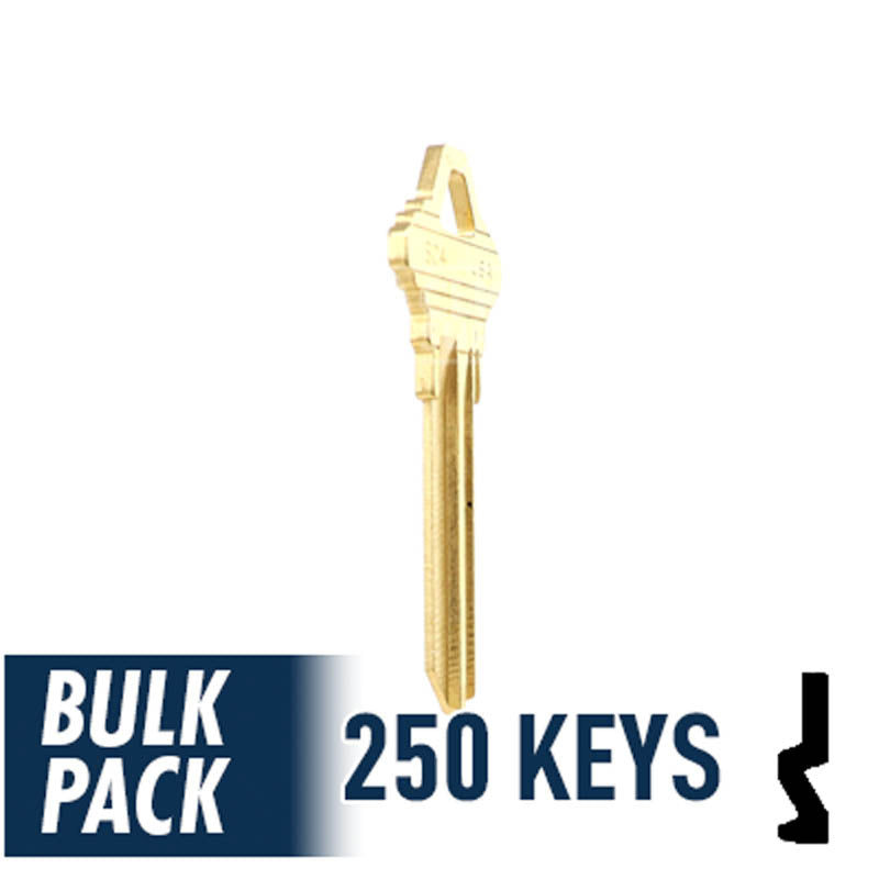 SC4 Schlage Key Bulk Pack -250 by Ilco Residential-Commercial Key Ilco