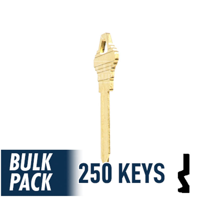 SC4 Schlage Key Bulk Pack -250 by Ilco Residential-Commercial Key Ilco