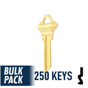 SC4 Schlage Key Bulk Pack -250 by Ilco Residential-Commercial Key Ilco