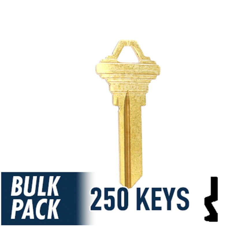SC4 Schlage Key Bulk Pack -250 by Ilco Residential-Commercial Key Ilco