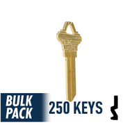 SC4 Schlage Key Bulk Pack -250 by Ilco Residential-Commercial Key Ilco