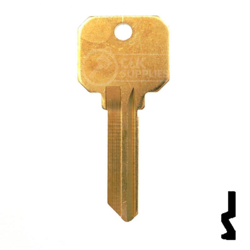 Residential Key Blanks | Uncut Neuter Bow Key Blank | Schlage | SC4 by ...