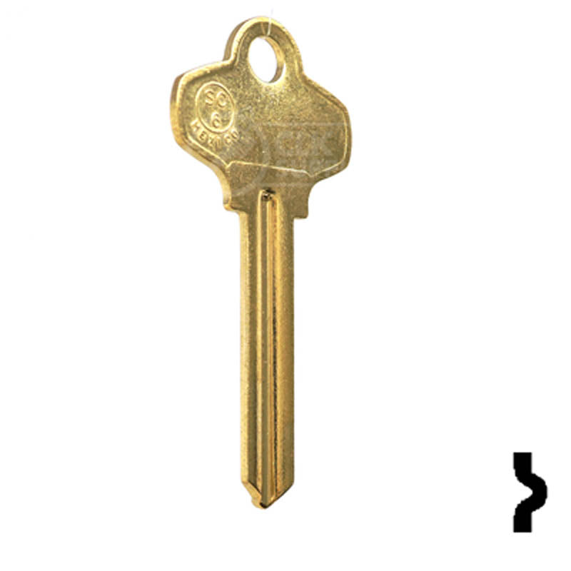 SC6, 1307A Schlage Key Residential-Commercial Key JMA USA