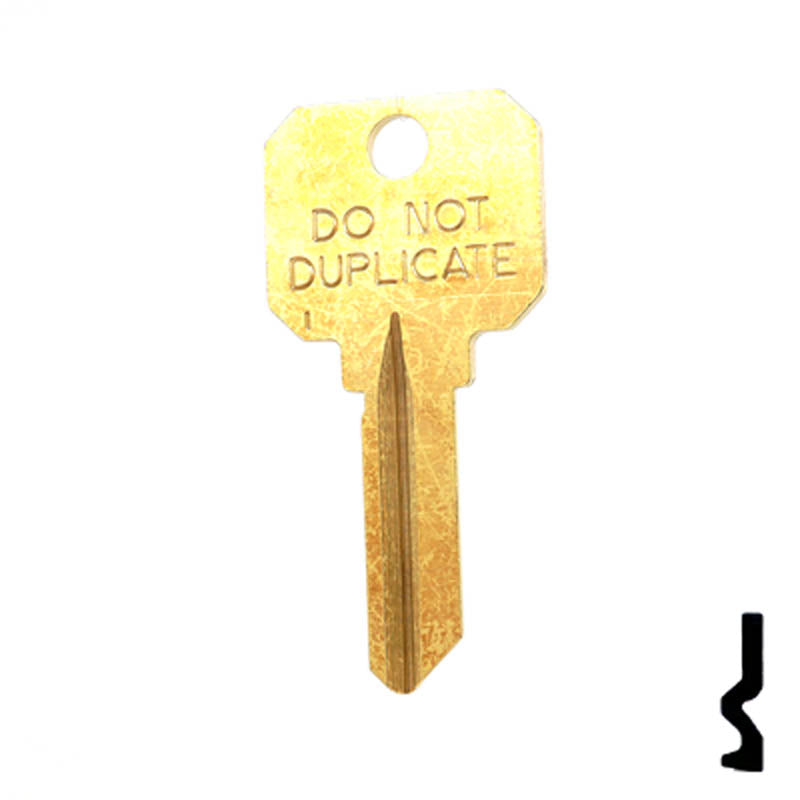 Schlage DND Key SC13 Residential-Commercial Key Ilco