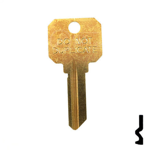 Schlage DND Key SC13 Residential-Commercial Key Ilco