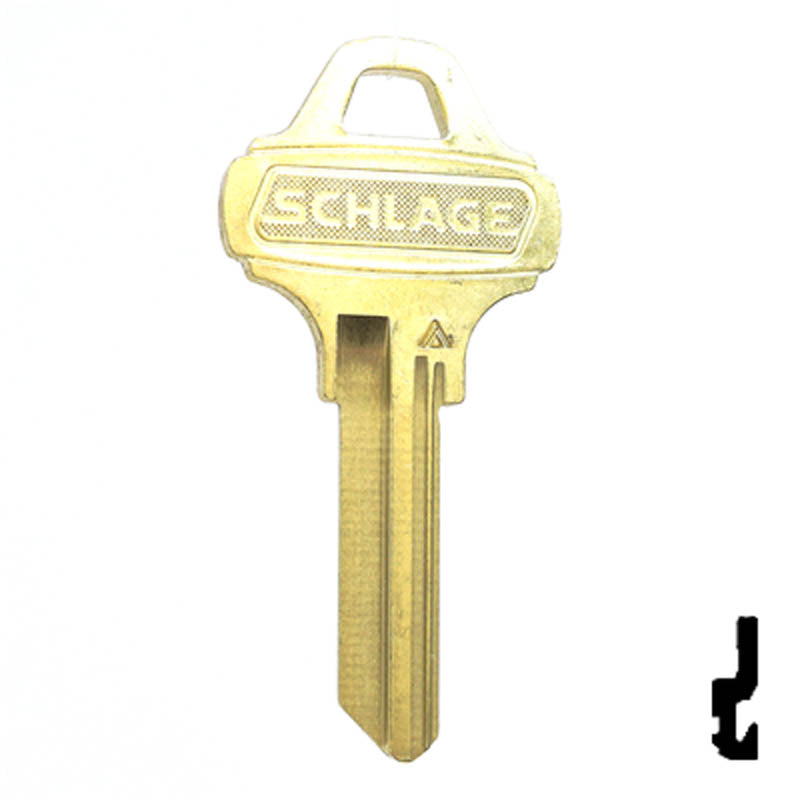 Schlage Everest C123 Blank Residential-Commercial Key Schlage