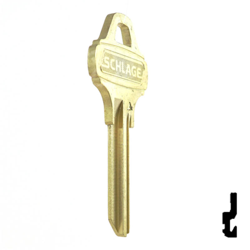 Schlage Everest C123 Blank Residential-Commercial Key Schlage