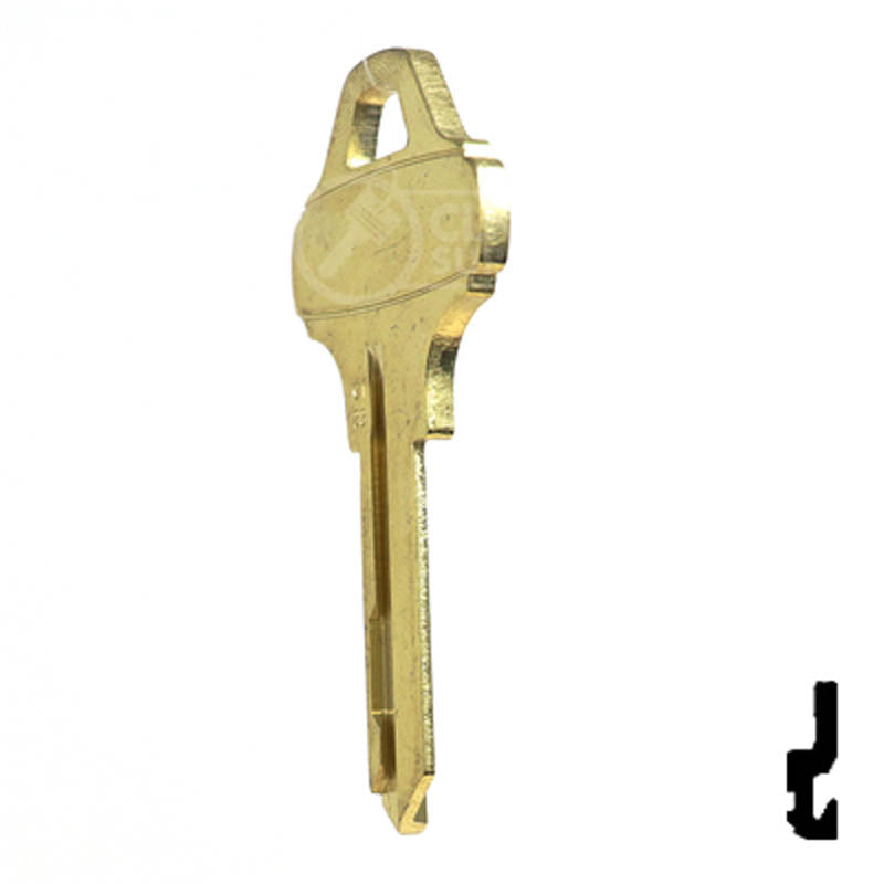 Schlage Everest C123 Blank Residential-Commercial Key Schlage