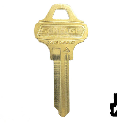 Schlage Everest C123 Control Blank Residential-Commercial Key Schlage