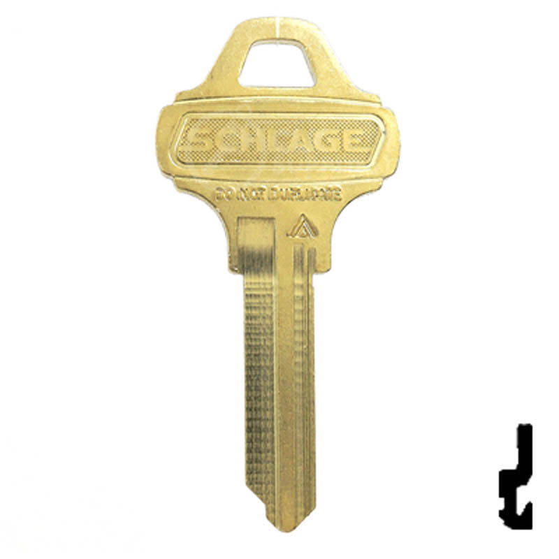 Schlage Everest C123 Control Blank Residential-Commercial Key Schlage