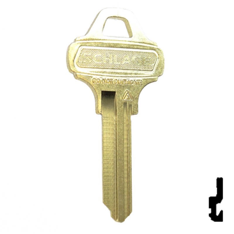 Schlage Everest C123 Control Blank Residential-Commercial Key Schlage