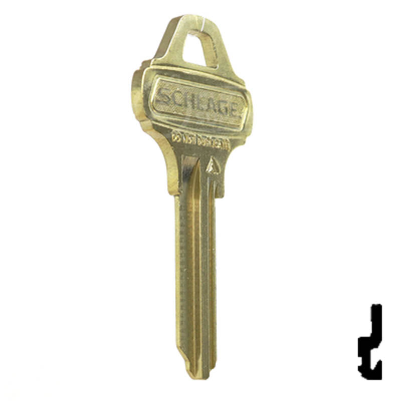 Schlage Everest C123 Control Blank Residential-Commercial Key Schlage